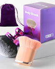 Blend & Blur Extra Large Beauty Soft Body Makeup Brush,Face Self Tanner 2 Pack—Wide Round Head Kabuki Brush Tanning Applicator Set, Powder,Professional Leg Makeup Tool with Drawstring Bag