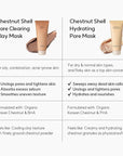 Hanyul Chestnut Shell Pore Clearing Clay Mask | Wash Off type, Deep Cleansing for Oily Skin with Mud & BHA, Refining and Smoothing, Korean Skincare, 3.39 fl.oz.