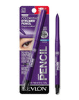 REVLON ColorStay Pencil Waterproof Eyeliner, Smudge-Proof, Eye Makeup with Built-In Sharpener, 214 Grape, 0.01 oz