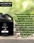 Naturevibe Botanicals Moringa Oil 32 Ounces | 100% Pure and Natural | Great for Skin Care and Hair Care
