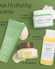 Farmacy Gentle Creamy Face Cleanser - Hydrating Facial Cleanser to Nourish + Help Remove Makeup + Impurities - Enriched with Aloe + Moringa Oil to Soothe, Purify + Refresh Skin (5 fl oz)