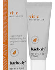 Baebody Made in USA Vitamin C Face Moisturizer - Travel Size Brightening Vitamin C Cream Moisturizer with Jojoba Oil - Anti Aging and Hydrating (0.5 fl oz/15 ml)