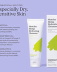 KraveBeauty Matcha Hemp Hydrating Cleanser – Korean-Inspired Gentle Daily Face Wash, Hydrating & Non-Stripping, Hemp & Matcha, Vegan & Cruelty-Free, 4.05 fl oz