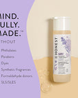 The Honest Company 2-in-1 Cleansing Shampoo + Body Wash | Gentle for Baby | Naturally Derived, Tear-free, Hypoallergenic | Lavender Calm, 18 fl oz