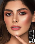 3 Pcs MEDIUM Contour Stick Set,Cream Blush & All Skin