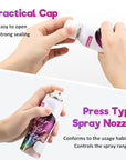 Temporary Green Hair Spray for