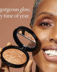 LAURA GELLER NEW YORK Baked Bronze-N-Brighten Bronzer Powder - Fair - Natural Bronze Glow