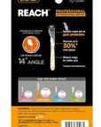 Reach Interdental Brush Cleaners, 0.7mm, Extra Tight, Sensitive Gum Protection, Plaque Remover for Teeth, Braces Flossers, Braces Brush, Dental Toothbrushes, Oral Care, 1 Pack, 10 Count
