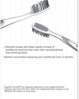 Amazon Basics Orbit Toothbrushes, Soft, Full, 4 Count, Assorted Colors (Previously Solimo)