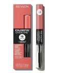 Revlon Liquid Lipstick with Clear Lip Gloss, ColorStay Overtime Lipcolor, Dual Ended with Vitamin E, 510 Boundless Nude, 0.07 Fl Oz