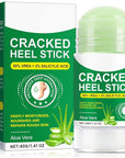 Heel Balm for Dry Cracked Feet (Aloe Vera), Urea Cream 60% Foot Balm Stick for Cracked Heel Repair - Moisturizes, Exfoliates, and Softens Dry, Thickened Skin, Callus Remover for Feet
