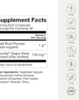 humanN SuperBeets Beet Root Capsules Quick Release 1000mg, Helps Support Nitric Oxide Production, Blood Pressure, Heart Health, Contains Beet Root Powder, Studied Antioxidants 90 Count Non-GMO Powder