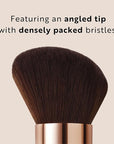 M. Asam MAGIC FINISH Kabuki Brush - Versatile Makeup Brush for Foundation, Powder & Bronzer, Premium Synthetic Bristles, Ideal for Blush & Setting Powder, Soft Blending & Natural Finish