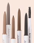 ColourPop Defining Eyebrow Pencil - Precision Brow Pencil Tip for Natural Hair-Like Strokes - Long-Lasting Buildable Color with Attached Spoolie & No Sharpening Needed - Dark Brown (0.003 oz)