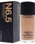 MAC Studio Fix Fluid SPF 15 - N6.5 Foundation Women 1 oz
