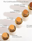 Ogee Sculpted Complexion Foundation Stick (Oak 5.5N - Organic Ingredients