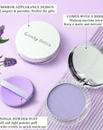 Chillab Lavender Matte Powder, Oil Control Face Pressed Cruelty Free