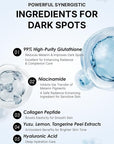 SNP [K Beauty Glutathione Dark Zero Toning Eye Patch | Nourishing Under Eye Patches for Blemishes and Dark Spots | Under Masks for Puffy Eyes and Dark Circles | Korean Skincare | 60 Patches