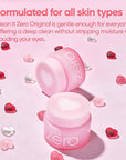 BANILA CO Clean it Zero Original Cleansing Balm Heart Edition | Korean Makeup Remover, Cleansing Oil, Cleanser for All Skin Types | Vegan | Made with Acerola Berry & Vitamin C (180ml / 6.08 fl.oz)