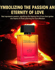 Ycz LOVE'S RED FLAME Eau de Parfum Spray, Long-Lasting Fragrance for Men, Daily Use Men's Casual Cologne, A Signature Scent Great Holiday Gift A Gift for Any Occasion,50 ml (1.65 fl. Oz)