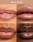 Summer Fridays Dream Lip Oil - Tinted Lip Oil with Moisturizing Sheer Coverage, High-Shine and Deep Hydration - Non-Sticky Formula for Long-Lasting Softness - Bare Sand (0.15 Oz)