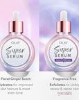 Olay Super Serum - Niacinamide, Vitamin C & E, Collagen Peptide, AHA - 5-in-1 Skin Care Benefits for Face - Healthy Glow, Brightening, Hydrating, Smoothing, Firming, Evens Tone, Anti-Aging, 1.0 Oz