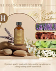 Hotel Diffuser Oil 4 Fl Oz (120ml), Inspired by The Ritz Carton Hotel - Luxury Hotel Essential Oil for Diffuser and Crafting, Luxurious Fragrance Oil, Gift for Women & Men