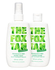 The Fox Tan Fragrance-Free Originals Bundle, Tanning Accelerators For Deeper Tans, Creates Flawless Tan Skin, Vegan & Cruelty-Free, 120mL (2 Products)