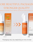 Turmeric Kojic Acid Foaming Facial Cleanser, Kojic Acid And Turmeric Exfoliating Face Wash With Brush