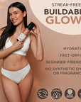 Self Tanner Mousse - USA Made with Natural & Organic Ingredients, Self Tanning Mousse for Dark Fake Tan, Sunless Tanner, Clear & Non Toxic Tanning Foam for Streak Free Finish & Natural Glow