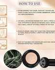 CC Cream Foundation Mushroom Head Air Cushion Face