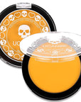 UCANBE Yellow Face Body Paint Makeup Foundation, Professional Cream Greasepaint for Kids & Adults, Non-Toxic SFX Makeup Facepaint Kit for Halloween Parties, Minions Emoji Lion Tiger Costume & Cosplay