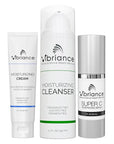 Vibriance Bundle Skincare Set | Super C Serum, Moisturizing Cleanser and Face Cream | Complete Kit for Radiant Beauty