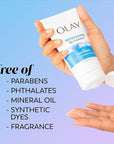 Olay Regenerist Hyaluronic + Peptide 24 Face Wash, Fragrance-Free, 5.0 o