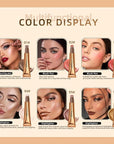 2 Colors Liquid Contour Beauty Wand, Highlighter and Blend. (1#/2#)