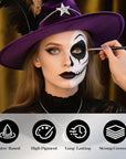 Red Washable Face Paint 70ml , Water-Based Cream Body Paint for Devil, Spider-Man Joker Looks, Non-Toxic Full Coverage Face Body Paint for Halloween SFX Cosplay Makeup ,Costume Events,Party