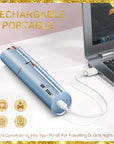 Gurelax Hair Remover for Women, Hair Removal Device, Facial Hair Removal for Women, Best Touch Face Shaver As Christmas Gift, Electric Upper Lip/Mustache Hair Remover, Included 2 x Replacement Heads