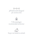 Ivory Sensitive Skin Moisturizing Body Wash, Hint of Lavender, 17.9 Fl Oz (Pack of 4)