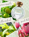 Tocca Eau de Parfum (50 ml) and Hand Cream (120 ml) in Giulietta - Fresh Floral, Pink Tulips, Green Apple, Vanilla Orchid