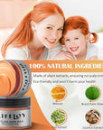 Orange Temporary Hair Color Wax, Instant Natural Hairstyle Cream Dye, Washable Styling Pomadesfor Men Girls Women Youth, Disposable Coloring Mud for Party Cosplay DIY Halloween