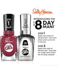 Sally Hansen Miracle Gel™, Frill Seeker, Long Lasting, Gel-Like Formula, No UV Lamp Needed, Pink Nail Polish