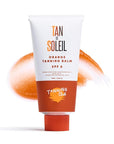 Tanning Club - Tan De Soleil Orange Gel - SPF 6 Sun Tanning Lotion - Botanical Formula for Sun-Kissed Glow - 100ml