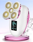 Electric Razors for Women Legs Travel : Rechargeable Waterproof Razor Trimmer for Womens - Dry Wet Electric Shaver for Women - Pro Portable Personal Body Shaver