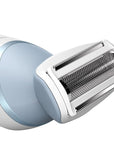 Philips Beauty Lady Electric Shaver Series 8000 with Electric Facial Hair Remover, Cordless, BRL166/91