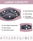 Magefy small makeup bag for