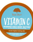 Tree Hut Vitamin C Whipped Shea Body Butter, 8.4oz, Lightweight, Long-lasting, Hydrating Moisturizer with Natural Shea Butter for Nourishing Essential Body Care