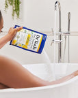 Dr Teal's Pure Epsom Salt, Prebiotic Lemon Balm & Essential Oil, 3 lbs (Pack of 4)