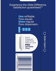 Oral-B Glide PRO Refillable Dental Floss Starter Kit, 120m