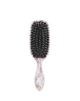 Wet Brush Marble Bronze Shine Enhancer Paddle Brush - Detangler with Ultra Soft Bristles, Infused With Natural Argan Oil, Shiny & Smooth Hair, Wet or Dry, All Hair Types