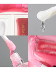 LAURA GELLER NEW YORK Fine Shine Glossy Lip Oil, Glass Half Full - Hydrating Squalane - Clear Lip Gloss